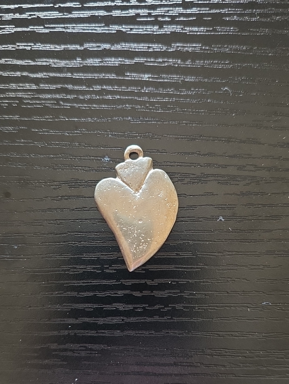 Silver Heart Pendant Charm - Women's Jewelry